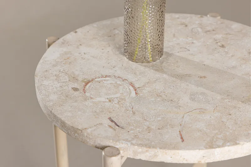 Sandhamn Soffbord 40 cm Rund - Beige - Möbler - Bord & matgrupp - Soffbord