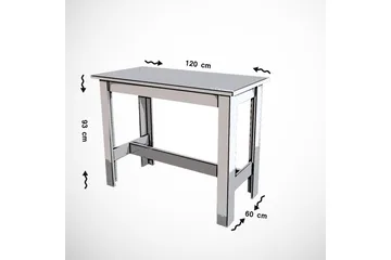 Saylors Bord 120 cm - Ek - Möbler - Bord & matgrupp - Barbord & ståbord