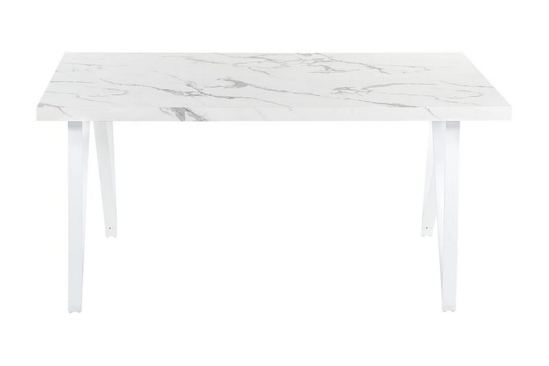 Senneterre Matbord 90x160 cm - Vit/Grå - Möbler - Bord & matgrupp - Matbord & köksbord