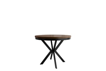 Sereth Matbord 100 cm Rund - Brun/Svart - Möbler - Bord & matgrupp - Matbord & köksbord