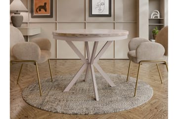 Sereth Matbord 120 cm Rund - Brun/Beige - Möbler - Bord & matgrupp - Matbord & köksbord