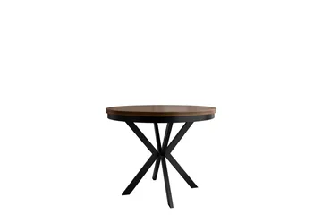 Sereth Matbord 90 cm Rund - Brun/Svart - Möbler - Bord & matgrupp - Matbord & köksbord