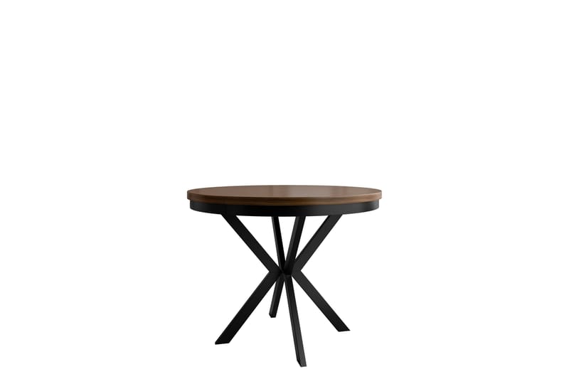 Sereth Matbord 90 cm Rund - Brun/Svart - Möbler - Bord & matgrupp - Matbord & köksbord