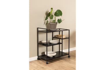 Crabtree Drinkvagn 78x40 cm - Svart - Möbler - Bord & matgrupp - Serveringsvagn & serveringsbord - Drinkvagn & barvagn