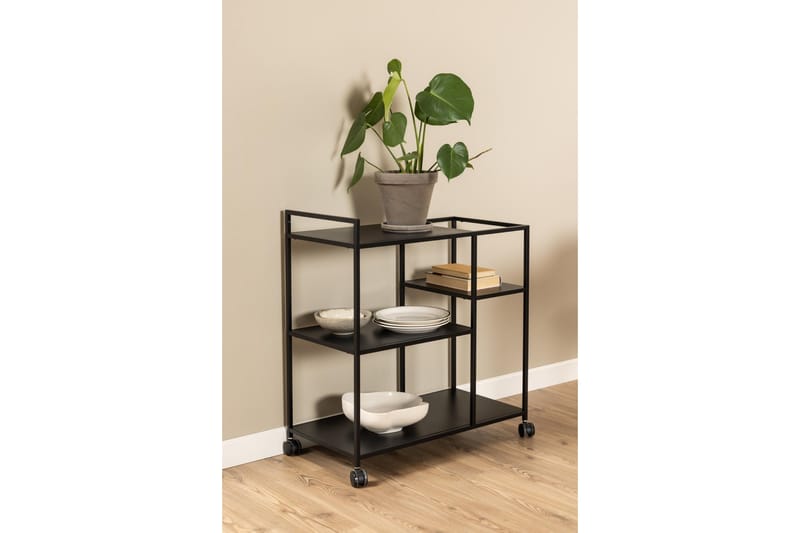 Crabtree Drinkvagn 78x40 cm - Svart - Möbler - Bord & matgrupp - Serveringsvagn & serveringsbord - Drinkvagn & barvagn
