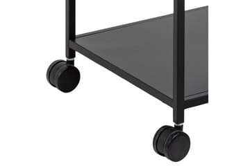 Crabtree Drinkvagn 78x40 cm - Svart - Möbler - Bord & matgrupp - Serveringsvagn & serveringsbord - Drinkvagn & barvagn