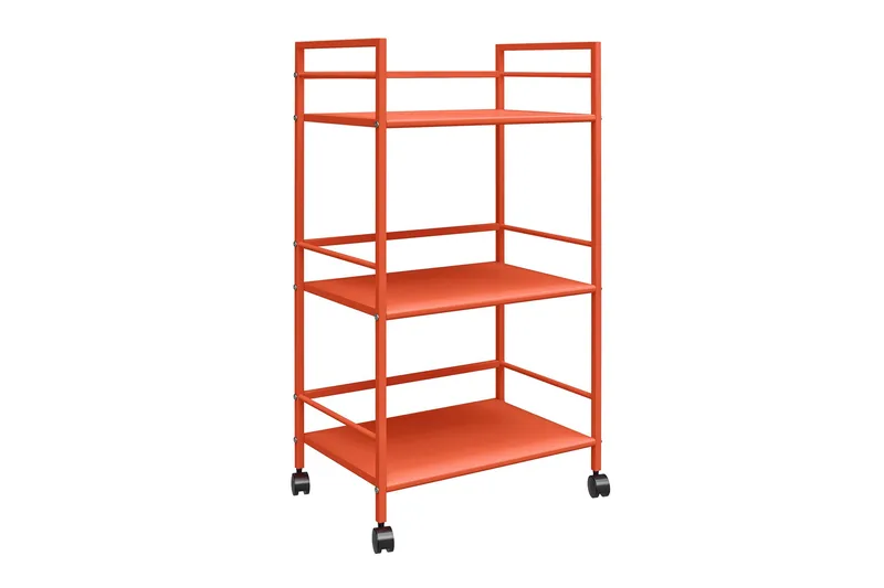 Cache Drinkvagn 43x29 cm Orange - Novogratz - Möbler - Bord & matgrupp - Serveringsvagn & serveringsbord - Drinkvagn & barvagn
