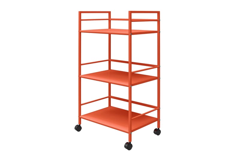 Drinkvagn Cache 43x29 cm Orange - Novogratz - Drinkvagn & barvagn - Rullvagn, rullbord & serveringsbord