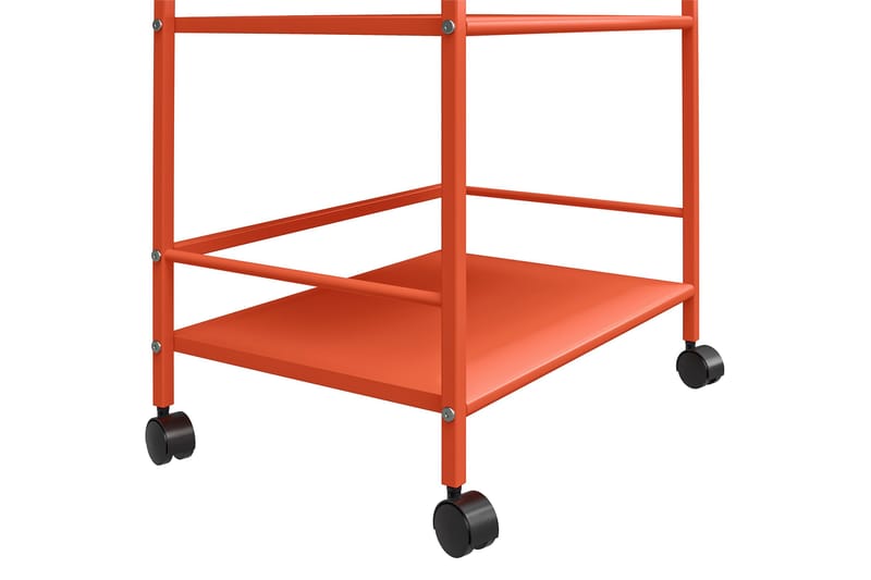 Drinkvagn Cache 43x29 cm Orange - Novogratz - Drinkvagn & barvagn - Rullvagn, rullbord & serveringsbord