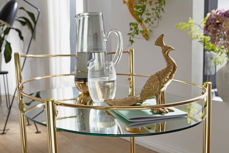 Drinkvagn Stageman 67x46 cm - Guld - Möbler - Bord & matgrupp - Serveringsvagn & serveringsbord - Drinkvagn & barvagn