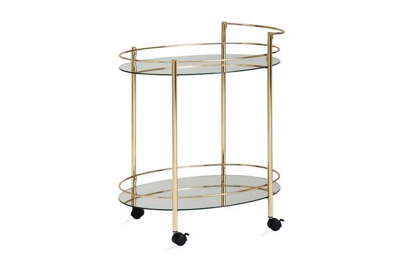 Drinkvagn Stageman 67x46 cm - Guld - Möbler - Bord & matgrupp - Serveringsvagn & serveringsbord - Drinkvagn & barvagn