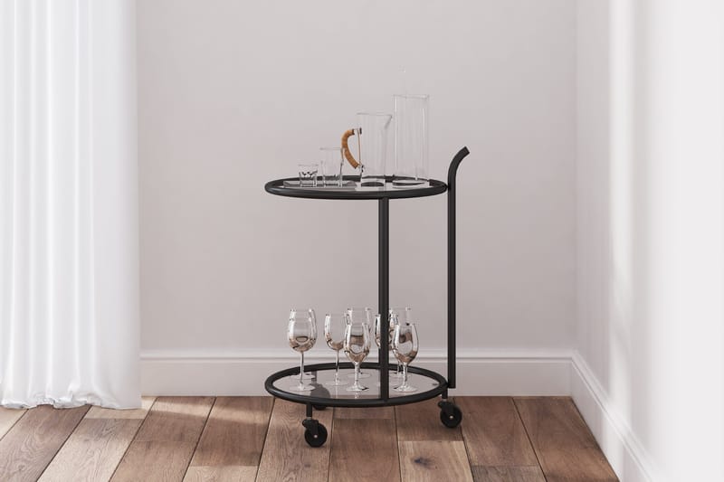 Eahbus Drinkvagn - Svart - Möbler - Bord & matgrupp - Serveringsvagn & serveringsbord - Drinkvagn & barvagn