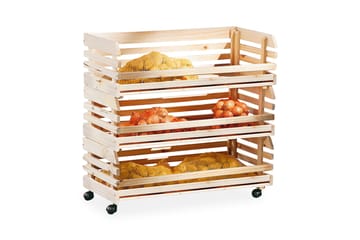 Förvaringshylla Terri 79 cm - Brun - Möbler - Bord & matgrupp - Serveringsvagn & serveringsbord - Drinkvagn & barvagn