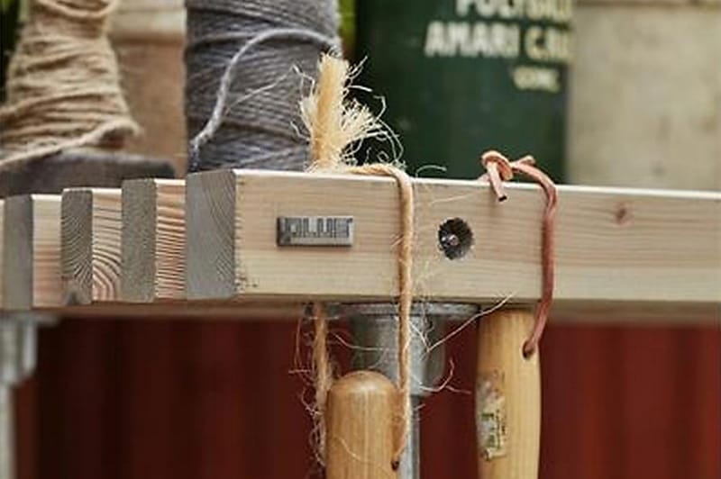 PLUS Jocke Grill/Arbetsbord Design 138 cm - Beige/Grå - Möbler - Bord & matgrupp - Serveringsvagn & serveringsbord - Drinkvagn & barvagn
