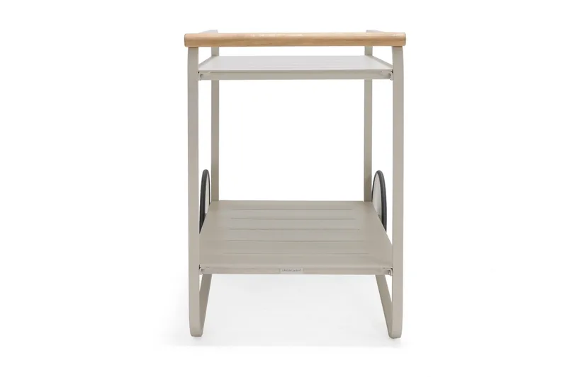 Portals Rullbord 92 cm - Vit/trä - Möbler - Bord & matgrupp - Serveringsvagn & serveringsbord - Drinkvagn & barvagn