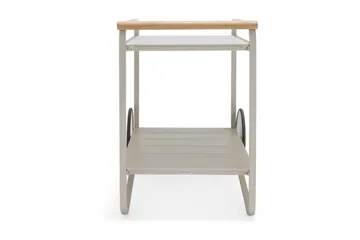 Portals Rullbord 92 cm - Vit/trä - Möbler - Bord & matgrupp - Serveringsvagn & serveringsbord - Drinkvagn & barvagn