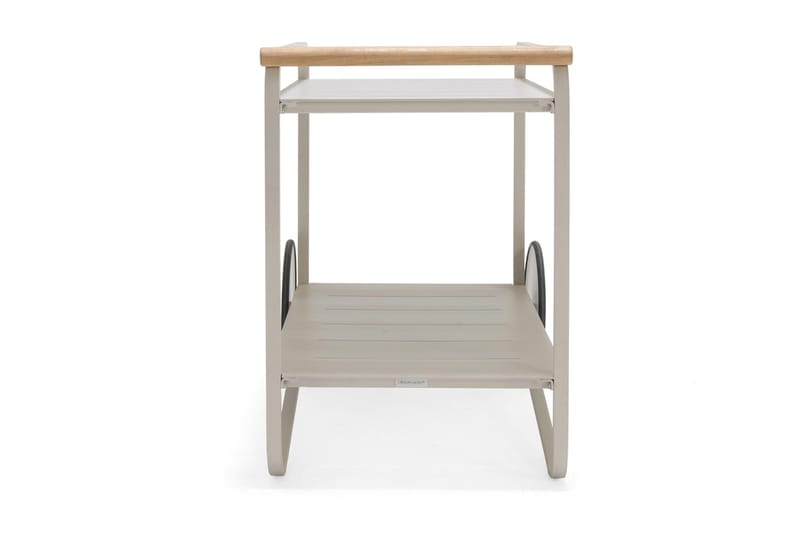 Portals Rullbord 92 cm - Vit/trä - Möbler - Bord & matgrupp - Serveringsvagn & serveringsbord - Drinkvagn & barvagn