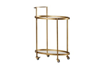 Rullvagn Hoffmans 67 cm - Antik Mässing - Möbler - Bord & matgrupp - Serveringsvagn & serveringsbord - Drinkvagn & barvagn