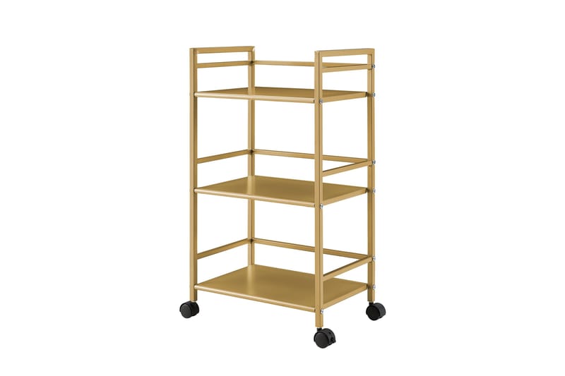 Drinkvagn Helix 43x29 cm Guld - Novogratz - Rullvagn, rullbord & serveringsbord - Drinkvagn & barvagn