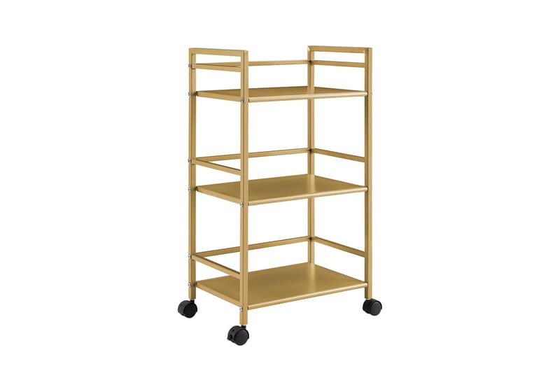 Drinkvagn Helix 43x29 cm Guld - Novogratz - Rullvagn, rullbord & serveringsbord - Drinkvagn & barvagn