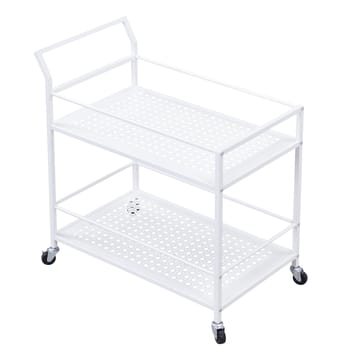 Fenino Serveringsvagn 79 cm - Mattvit - Möbler - Bord & matgrupp - Serveringsvagn & serveringsbord - Drinkvagn & barvagn