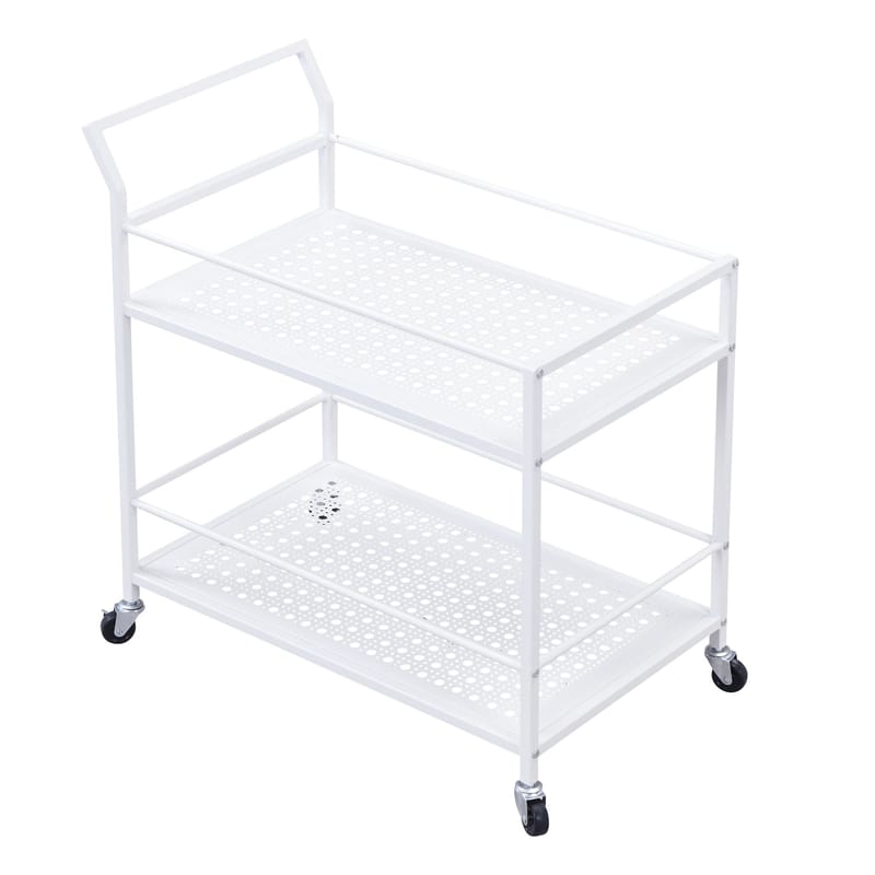 Fenino Serveringsvagn 79 cm - Mattvit - Möbler - Bord & matgrupp - Serveringsvagn & serveringsbord - Drinkvagn & barvagn