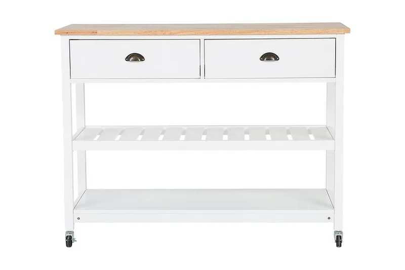 Navarino Serveringsvagn 48|120 cm, Vit