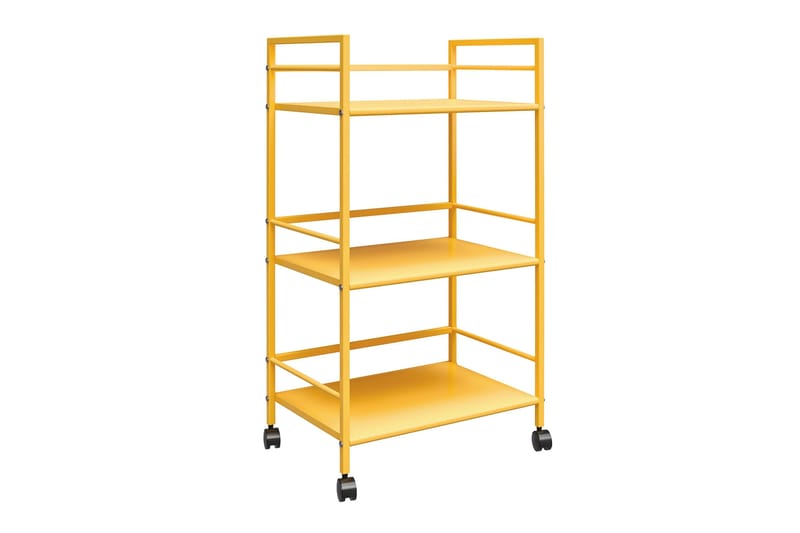 Cache Drinkvagn 43x29 cm Gul - Novogratz - Möbler - Bord & matgrupp - Serveringsvagn & serveringsbord - Rullvagn, rullbord & serveringsbord
