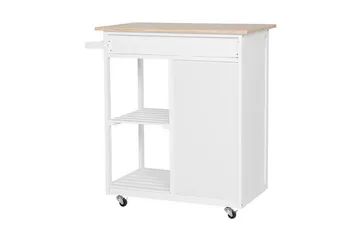 Heres Serveringsbord - Vit - Möbler - Bord & matgrupp - Serveringsvagn & serveringsbord - Rullvagn, rullbord & serveringsbord