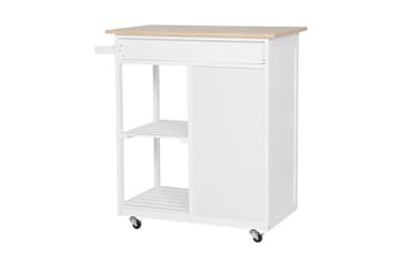 Heres Serveringsbord - Vit - Möbler - Bord & matgrupp - Serveringsvagn & serveringsbord - Rullvagn, rullbord & serveringsbord