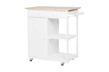 Heres Serveringsbord - Vit - Möbler - Bord & matgrupp - Serveringsvagn & serveringsbord - Rullvagn, rullbord & serveringsbord