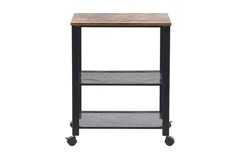Serveringsvagn Verruca 60 cm - Svart - Möbler - Bord & matgrupp - Serveringsvagn & serveringsbord - Rullvagn, rullbord & serveringsbord