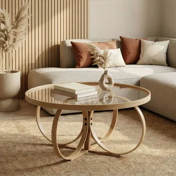 Setira Soffbord 100 cm - Ek - Möbler - Bord & matgrupp - Soffbord