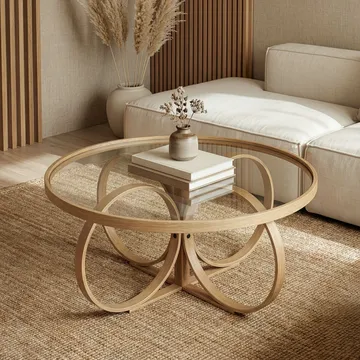 Setira Soffbord 100 cm - Ek - Möbler - Bord & matgrupp - Soffbord