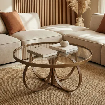 Setira Soffbord 100 cm - Valnöt - Möbler - Bord & matgrupp - Soffbord