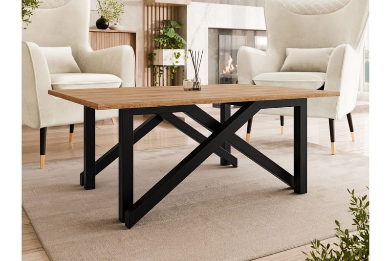 Seyloren Soffbord 100 cm - Brun/Svart - Möbler - Bord & matgrupp - Soffbord