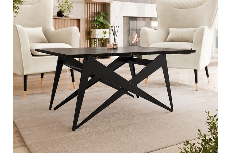 Seyloren Soffbord 90 cm - Svart - Möbler - Bord & matgrupp - Soffbord