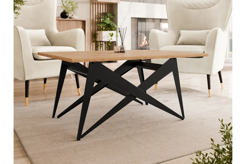 Seyloren Soffbord 90 cm - Svart/Brun - Möbler - Bord & matgrupp - Soffbord