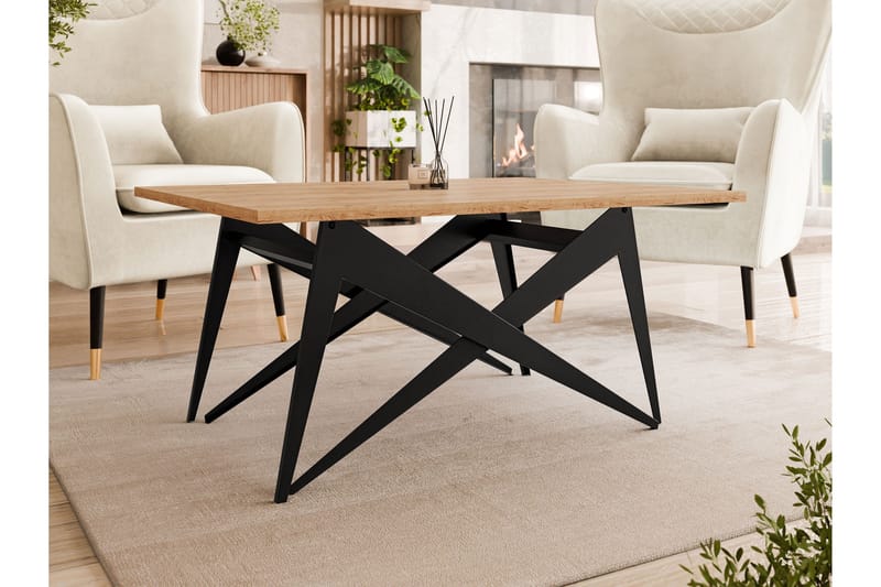 Seyloren Soffbord 90 cm - Svart/Brun - Möbler - Bord & matgrupp - Soffbord