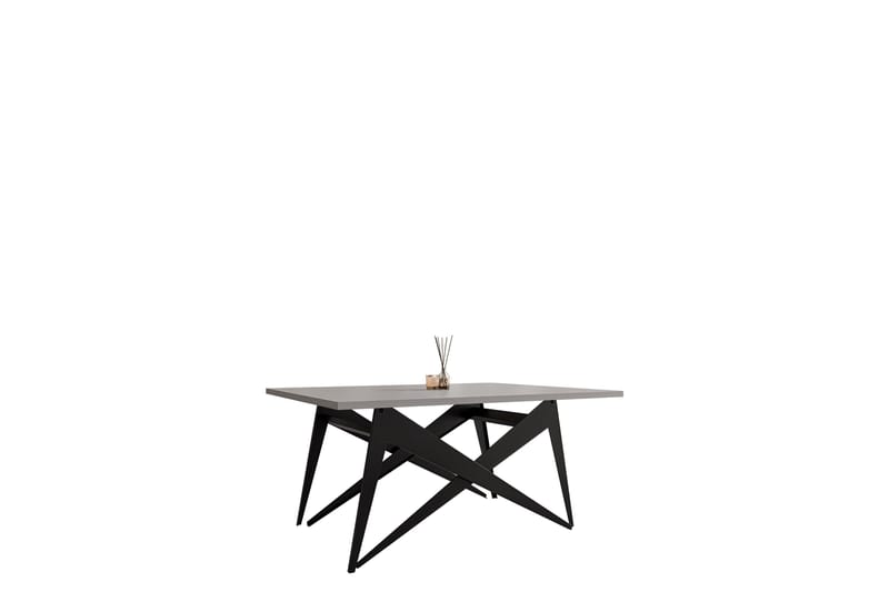 Seyloren Soffbord 90 cm, Svart/Grå