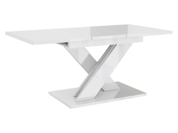 Shea Förlängningsbart Matbord 140-180 cm Rektangulär - Svart - Möbler - Bord & matgrupp - Matbord & köksbord