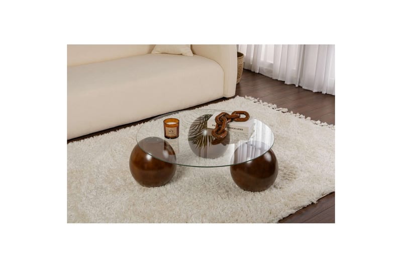 Sibas Soffbord 85 cm - Brun - Möbler - Bord & matgrupp - Soffbord