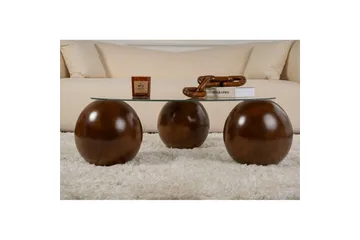 Sibas Soffbord 85 cm - Brun - Möbler - Bord & matgrupp - Soffbord