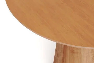 Siena Litet Matbord Runt 110cm Fanér - Ek - Möbler - Bord & matgrupp - Matbord & köksbord