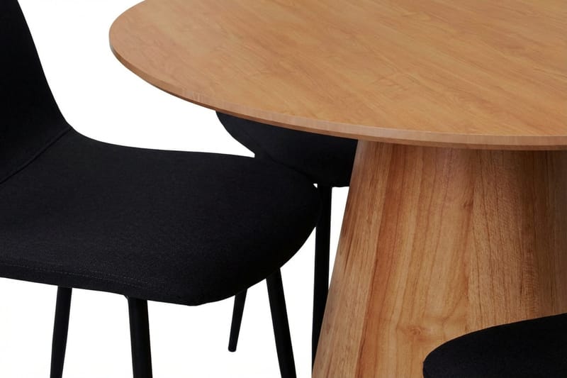 Siena Matgrupp runt 110 cm Ek med 4 Nibe Matstolar - Ek - Möbler - Bord & matgrupp - Matgrupp