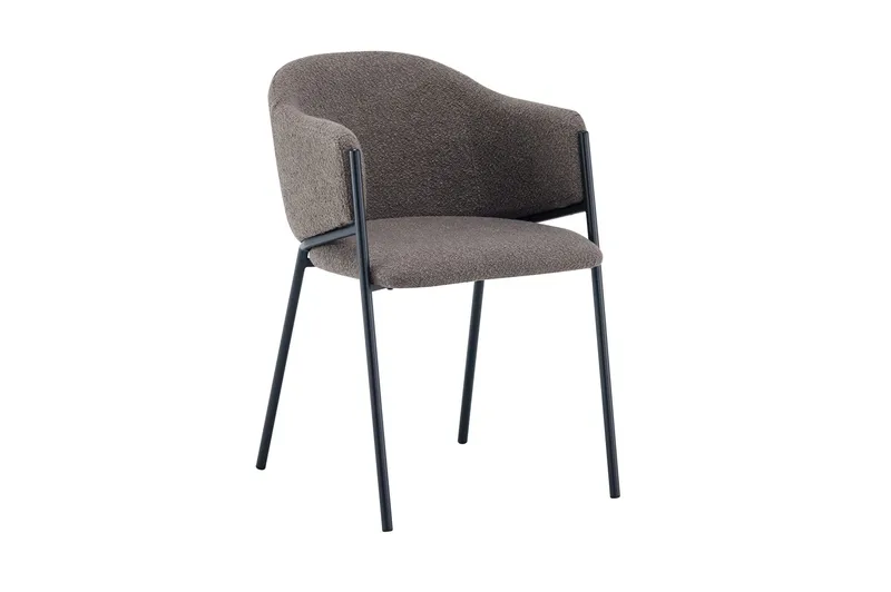 Siena Matgrupp runt 110 cm med 4 Filip Matstolar - Rökt ek - Möbler - Bord & matgrupp - Matgrupp