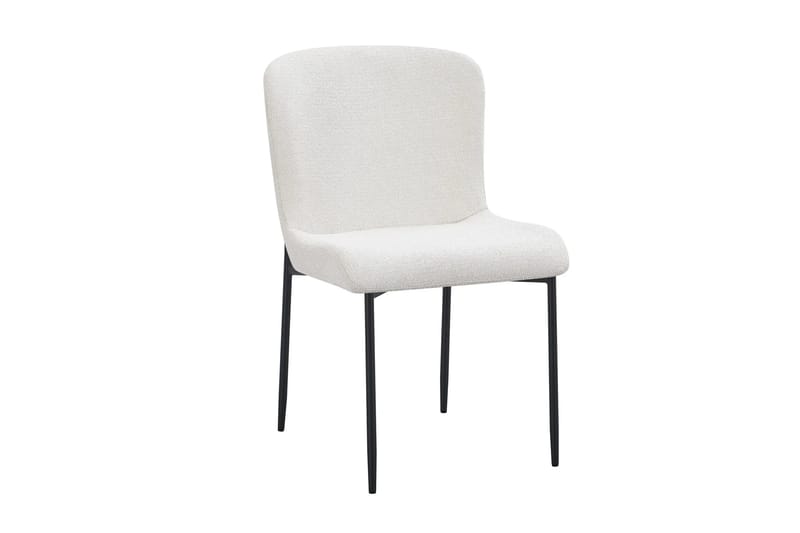 Siena Matgrupp runt 110 cm Rökt Ek med 4 Elsie Matstolar - Rökt ek/Vit - Möbler - Bord & matgrupp - Matgrupp