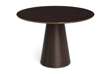 Siena Matgrupp runt 110 cm Rökt Ek med 4 Nibe Matstolar - Rökt ek - Möbler - Bord & matgrupp - Matgrupp