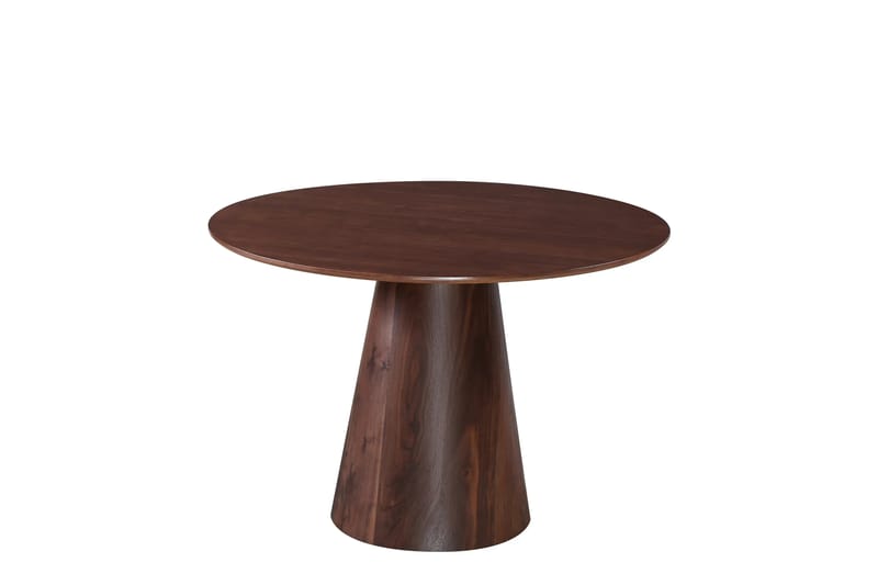 Siena Matgrupp runt 110 cm Valnöt med 4 Elsie Matstolar - Valnöt/Brun - Möbler - Bord & matgrupp - Matgrupp