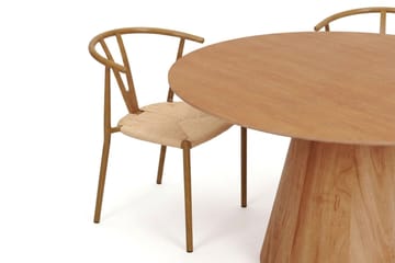 Siena Matgrupp runt 130 cm Ek med 6 Elysia Matstolar - Ek - Möbler - Bord & matgrupp - Matgrupp